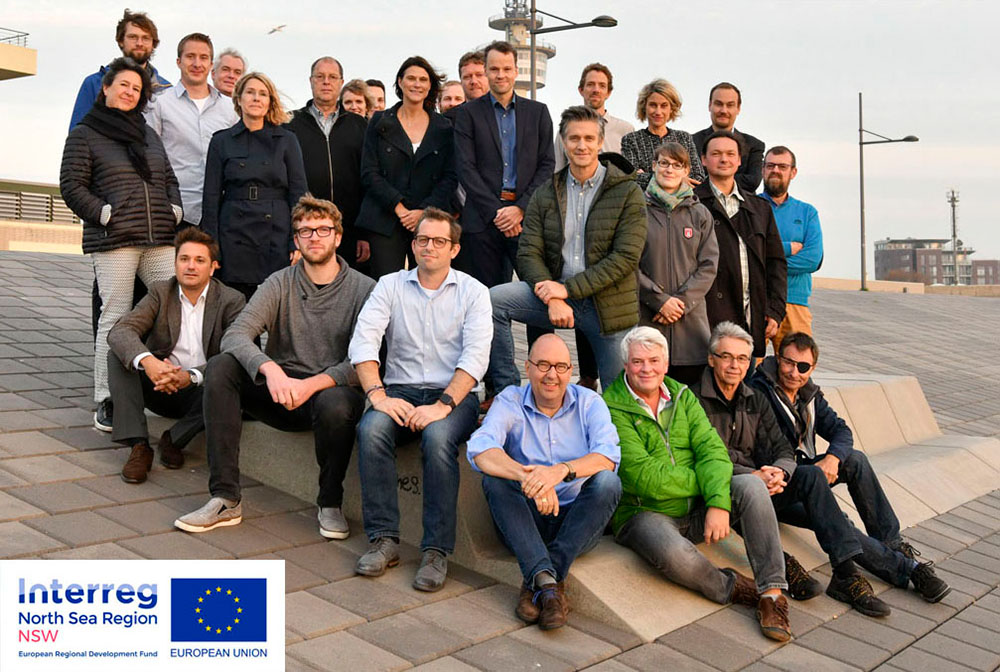 Bremerhaven, Deutsches Schifffahrtsmuseum (DSM), Oct. 17, 2018: Prof. Dr. Sunhild Kleingärtner (back row, 2nd from right), Executive Director of the DSM receives experts from Europe dealing with the topic of shipwrecks and munitions. 